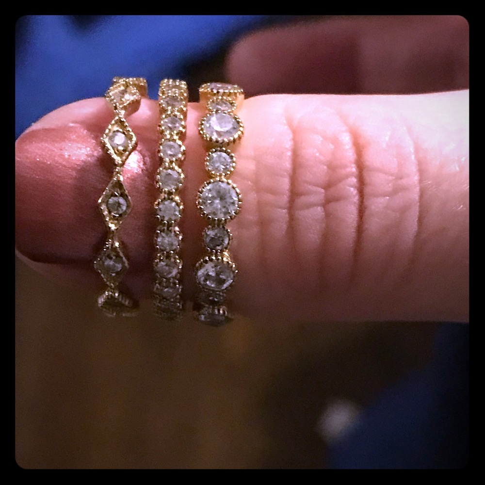 Gold ring set